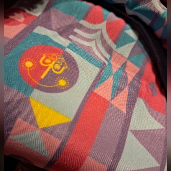 Loungefly Mickey Mouse Main Attraction Its A Small World Backpack (NWT) - Picture 8 of 8